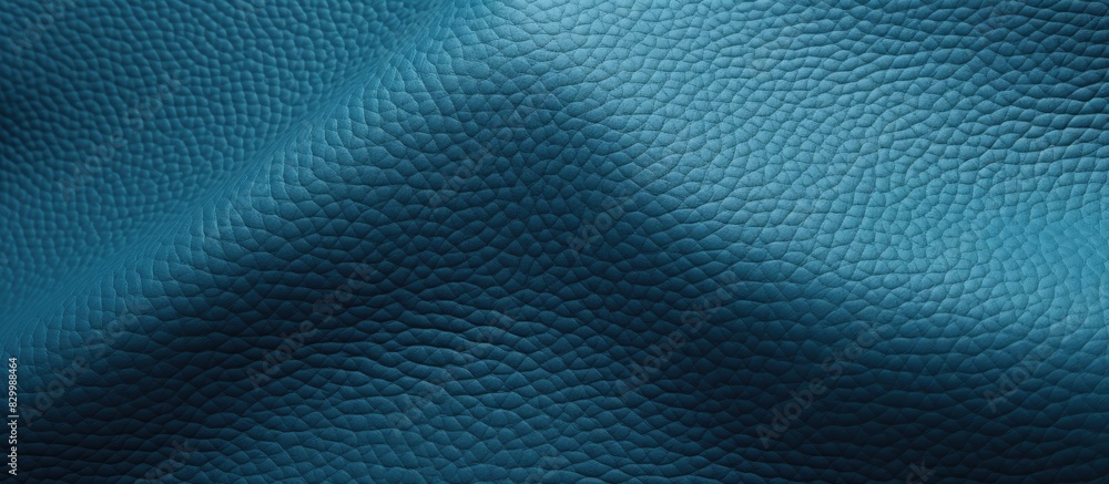 Poster Abstract background and texture of artificial leather with a blue color pattern perfect for design purposes and offering an aesthetically pleasing copy space image