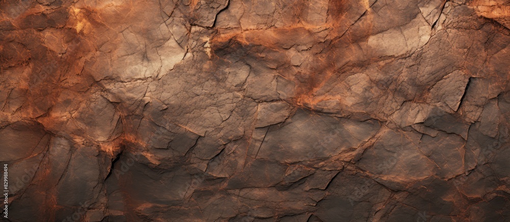 Poster An abstract image of a rough surface resembling a textured wall background with copy space