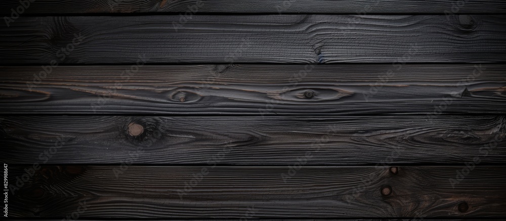 Poster a black wooden texture with fantastic copy space brings a captivating element to design or text enha