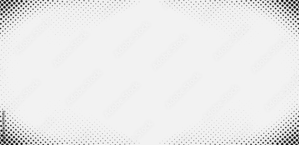Poster dotted halftone waves. abstract liquid shapes, wave effect dotted gradient texture waves isolated sy