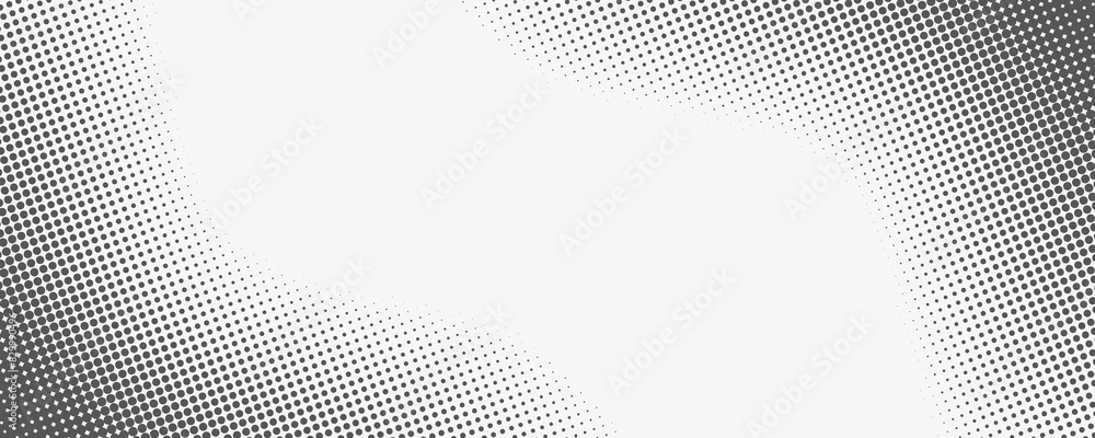 Poster dotted halftone waves. abstract liquid shapes, wave effect dotted gradient texture waves isolated sy