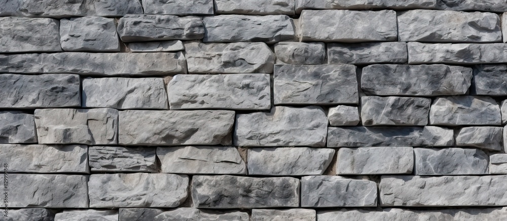 Aufkleber A wall made of gray granite with ample space to include an image or text