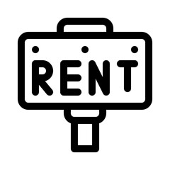 rent line icon