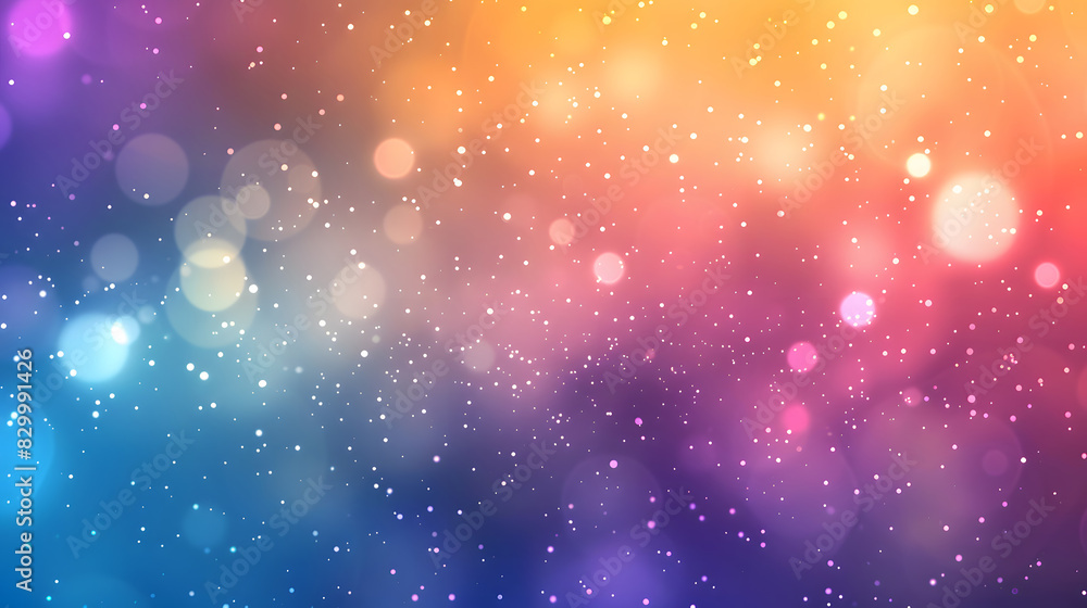 Aufkleber rainbow gradient mesh blurred background. generative ai.