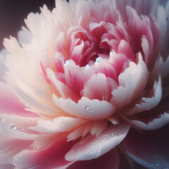 Generative AI The beauty of floral close-up, Beautiful view of sparkling blooming flowers close-up, the beautiful flowers close-up, The beauty of flowers blooming flowers in close view, closeup floral