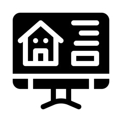 computer glyph icon