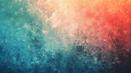 retro gradient background with grain texture. Generative AI.