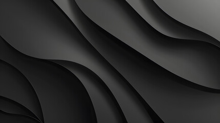Simple black gradient abstract background gradient background. Generative AI.