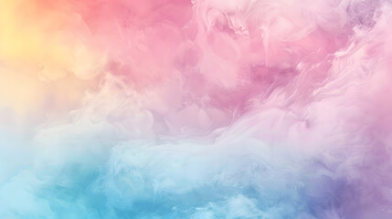 Soft pastel blended creative gradient background. Generative AI.
