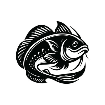 recommend clip art: Catfish logo design inspirations