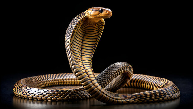 Javanese cobra snake 