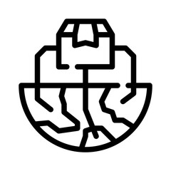 export line icon