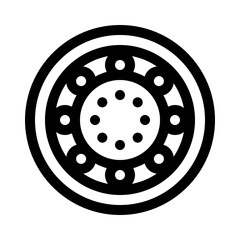 ball bearing line icon