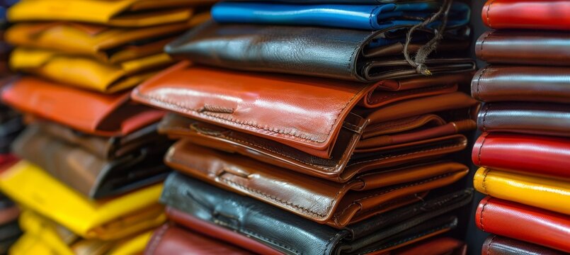 Handmade leather wallets with rfid blocking technology for enhanced security and protection