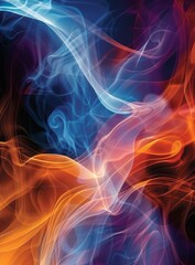 Obraz premium Contrast: Fire and Ice