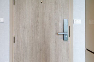 the door digital and access control in a condo