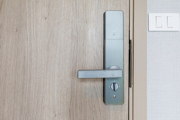 the door digital and access control in a condo