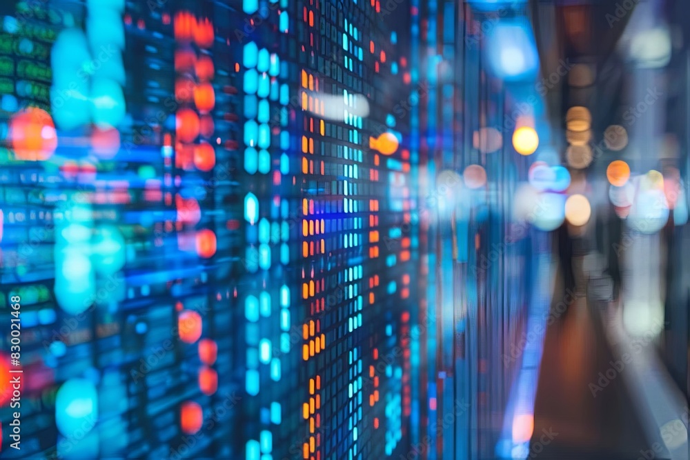 Poster explore the vast landscape of big data, where massive volumes of structured and unstructured data ar