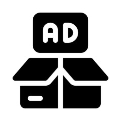 ads glyph icon
