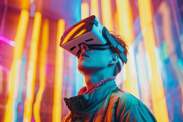 Fototapeta premium Uncover the upside with dynamic visuals illustrating benefits