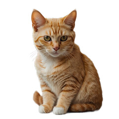 Obraz premium Cute Cat Clipart transparent background