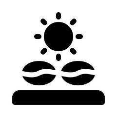 gardening glyph icon