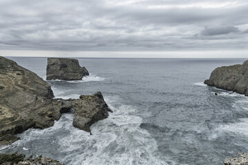Rugged Cliffs and Ocean View at Cabo San Vicente, Portugal