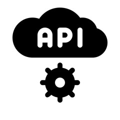 application settings glyph icon