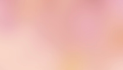 Delicate pink cream abstract background with smooth color gradient