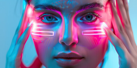 Sensitive Skin: The Tender, Sensitive Skin of Painful Areas - Visualize a scene where the skin feels tender and sensitive to touch, possibly indicating underlying pain or inflammation.