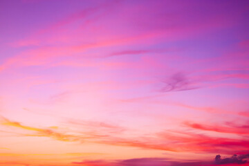 Abstract and pattern of cloud sky, Velvet violet, Velvet Purple, Pink, Blue, Trend color of the year background