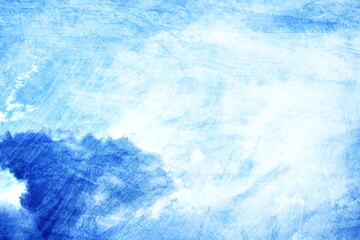 Blue Abstract painting artistic graphic background for artwork, template and etc