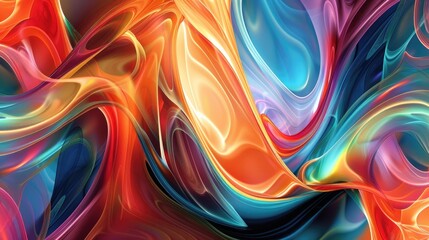 Vibrant abstract background artwork suitable for posters