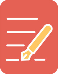 Fountain Pen Vector Icon