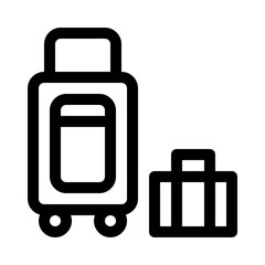 baggage line icon