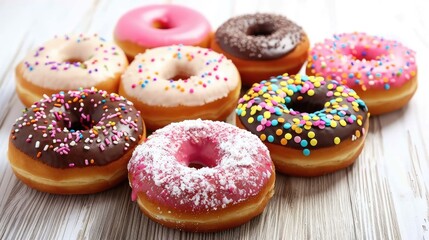 What is the total of 10 donuts