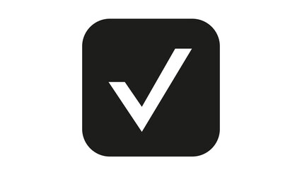 Check mark button