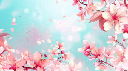 Fototapeta premium Spring template