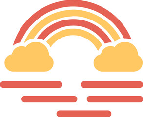 Rainbow Vector Icon