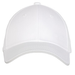 White Baseball Cap. Copy Space