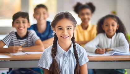 Students in classroom