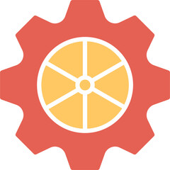 Wheel Vector Icon
