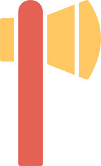 Naklejka premium Axe Vector Icon