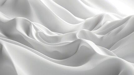 Fototapeta premium Minimalist Backgrounds Smooth Texture: A 3D copy space background with a smooth texture