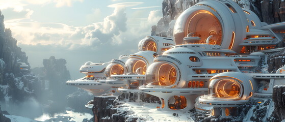 64k, 8k widescreen, wallpaper, amazing lanscape scene, futuristic sci-fi amazing stunning scene, metaverse technology , UAP , UFO,  planet and moon, night of civilized city