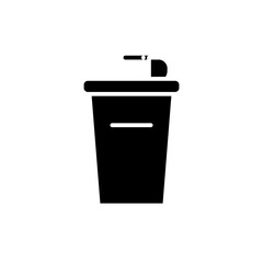 water bottle glyph icon