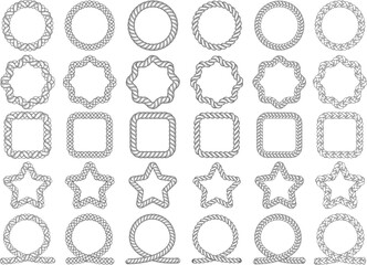 Ropes frames collection