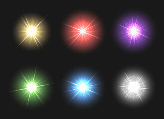 Colour light effects