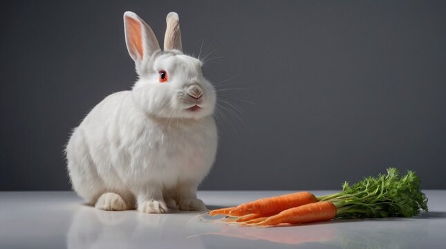 Perfect and cuddly pet rabbit