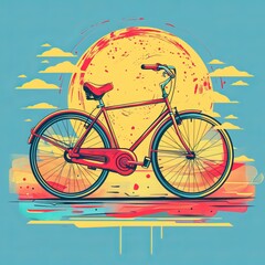 3rd June World Bicycle Day illustration vector image Job ID: ea795d15-bb0f-483d-9bd8-441eee2c4269